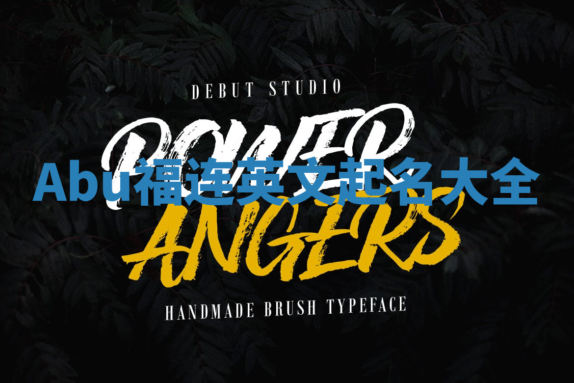 Abu福连英文起名大全