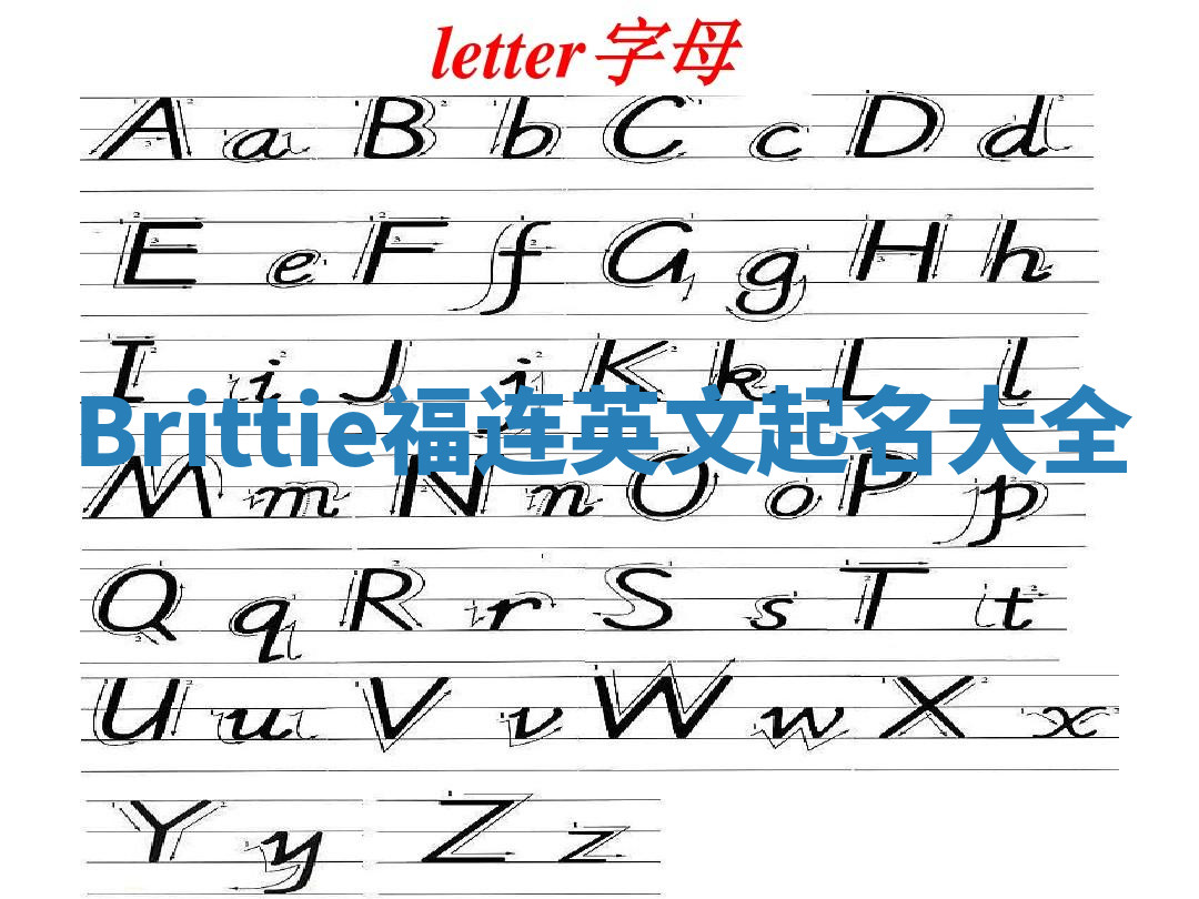 Brittie福连英文起名大全