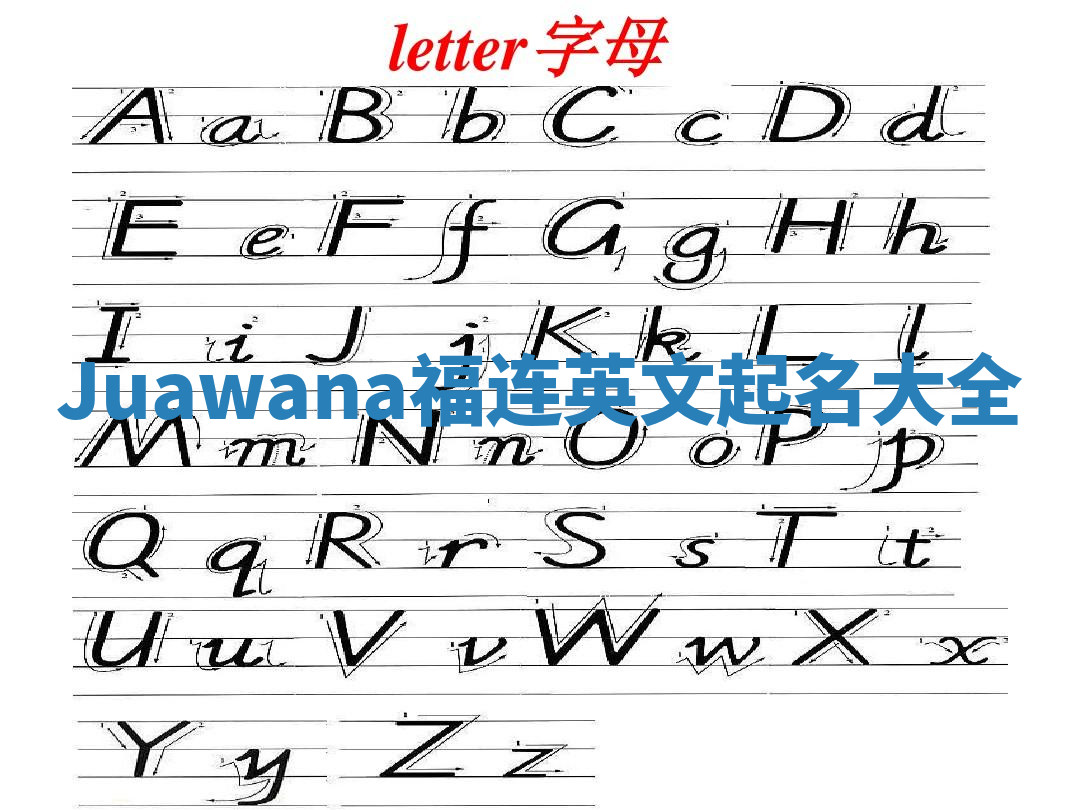 Juawana福连英文起名大全 Juawana福连英文起名大全