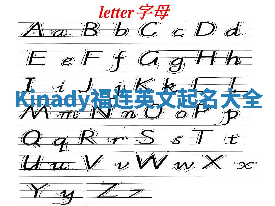 Kinady福连英文起名大全 Kinady福连英文起名大全