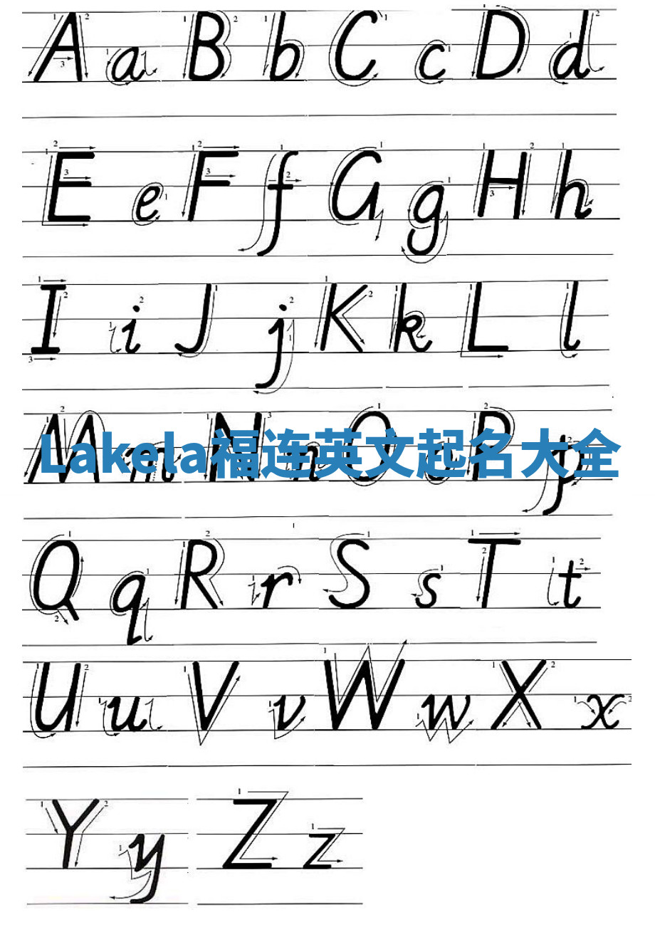 Lakela福连英文起名大全