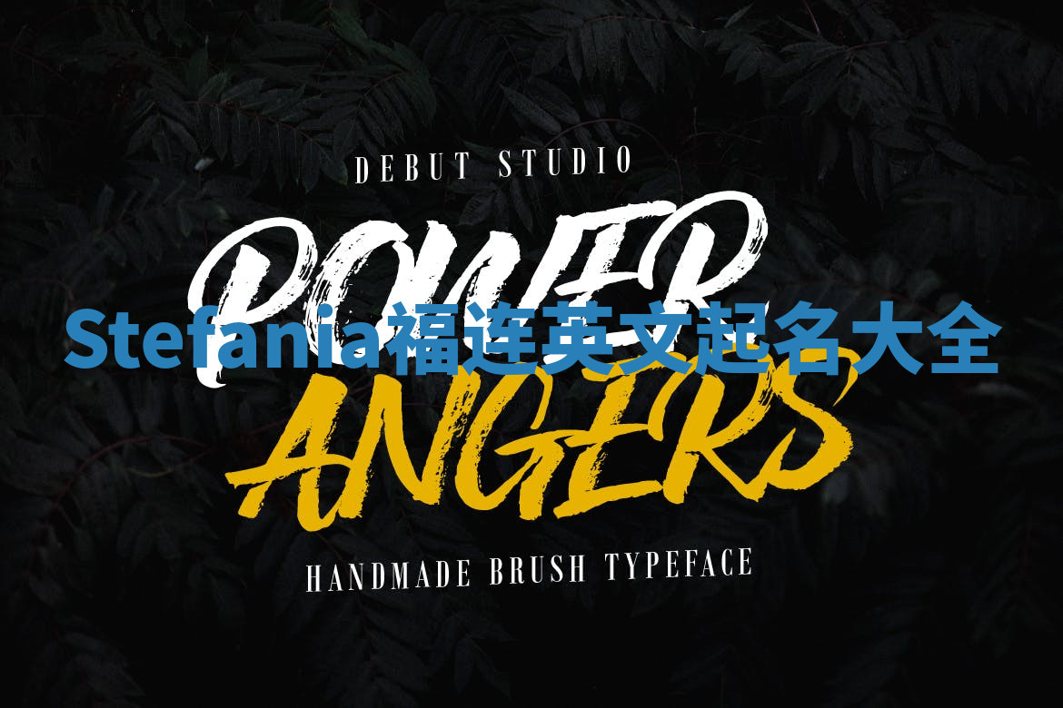 Stefania福连英文起名大全 Stefania福连英文起名大全