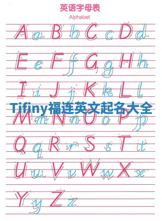 Tifiny福连英文起名大全