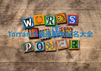 Torrance福连英文起名大全