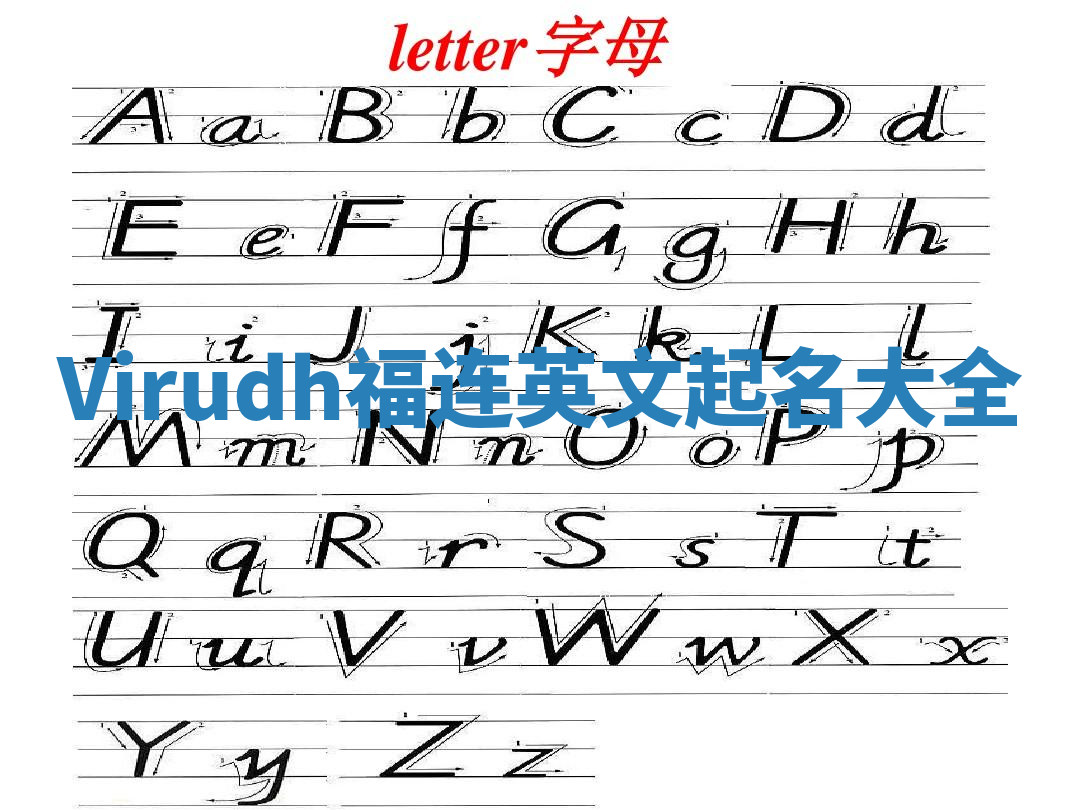 Virudh福连英文起名大全